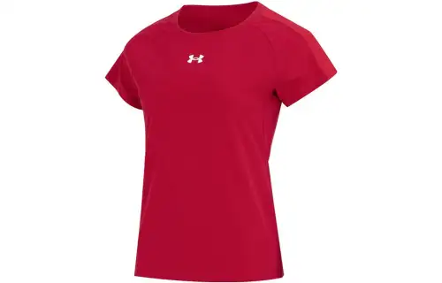Under Armour Raglan Sleeve T Shirt Women's Red