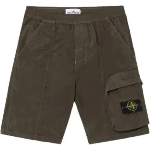 STONE ISLAND Compass Badge Track Shorts