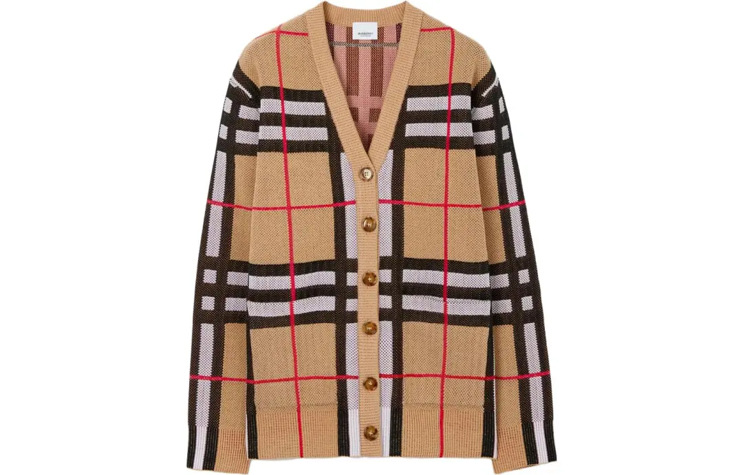 Burberry Vintage Check V-neck cardigan