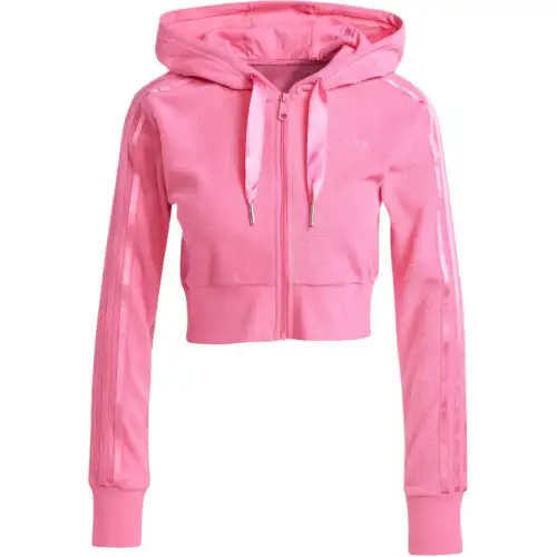 Adidas Short Full Zip Hoodie Pulse Magenta