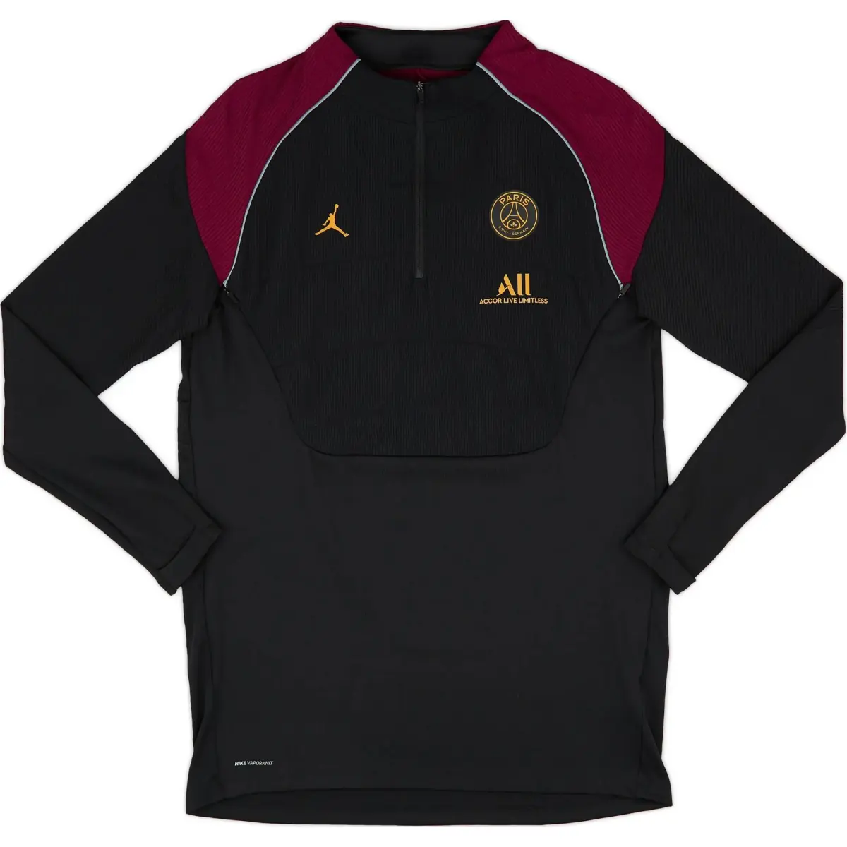 Jordan Paris Saint Germain 2020 21Player Issue Vaporknit Soccer Jersey Unisex Black