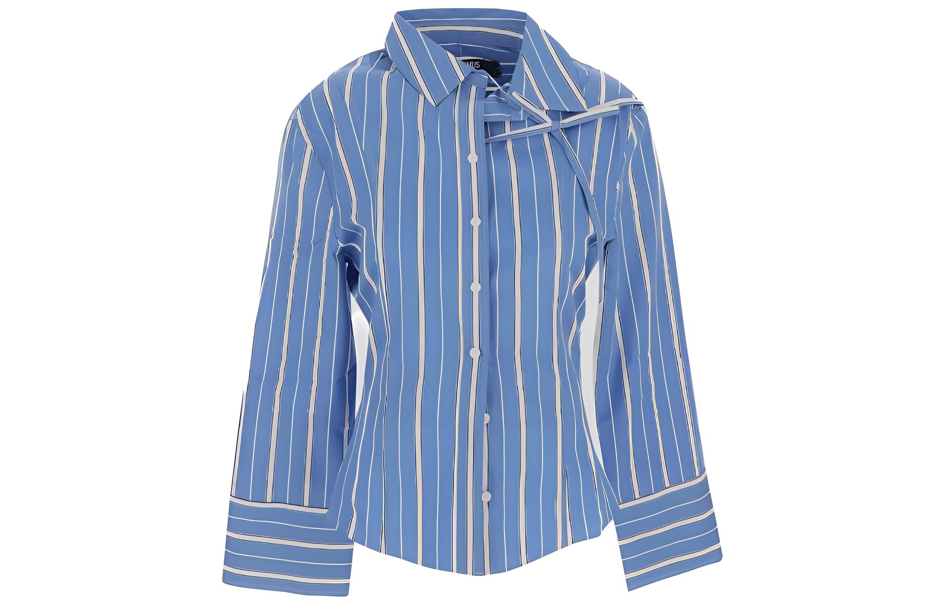 Jacquemus La Chemise Ruban 'Blue Stripe'