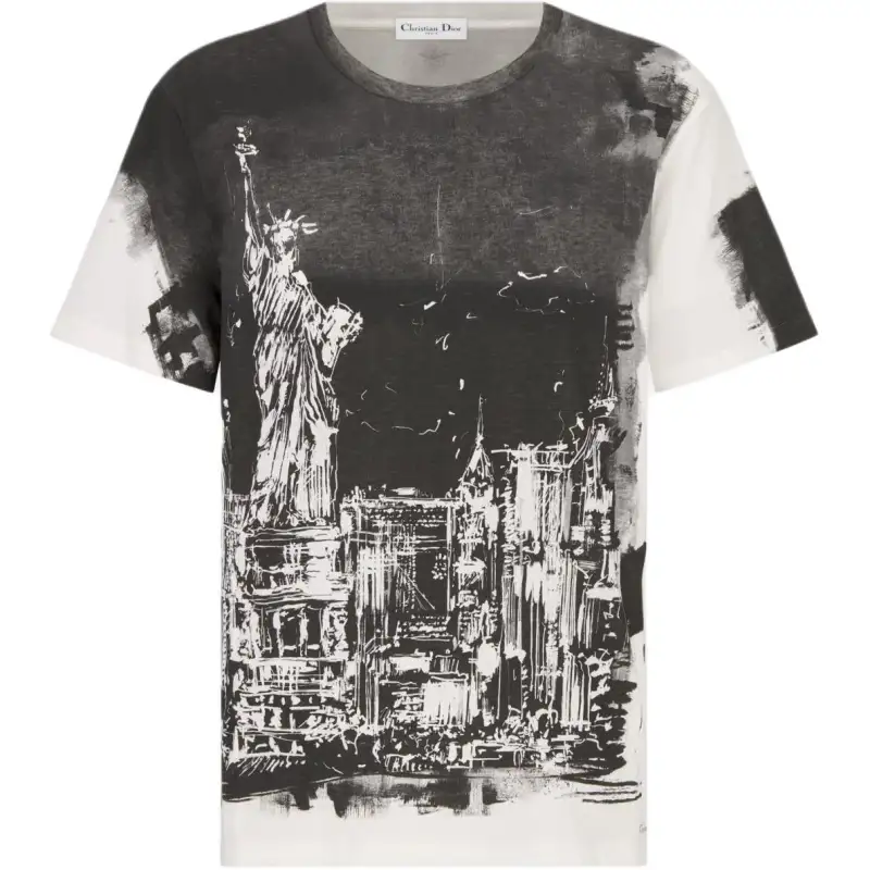 Dior 2010s graphic-print t-shirt