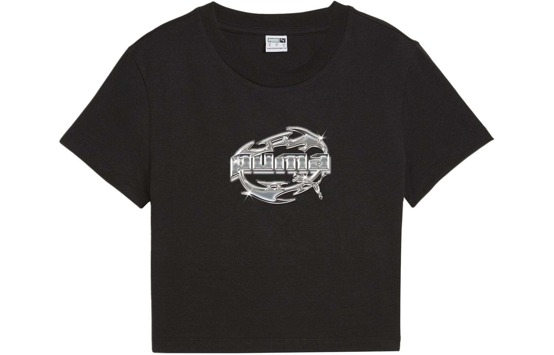 Женская футболка PUMA (черная)