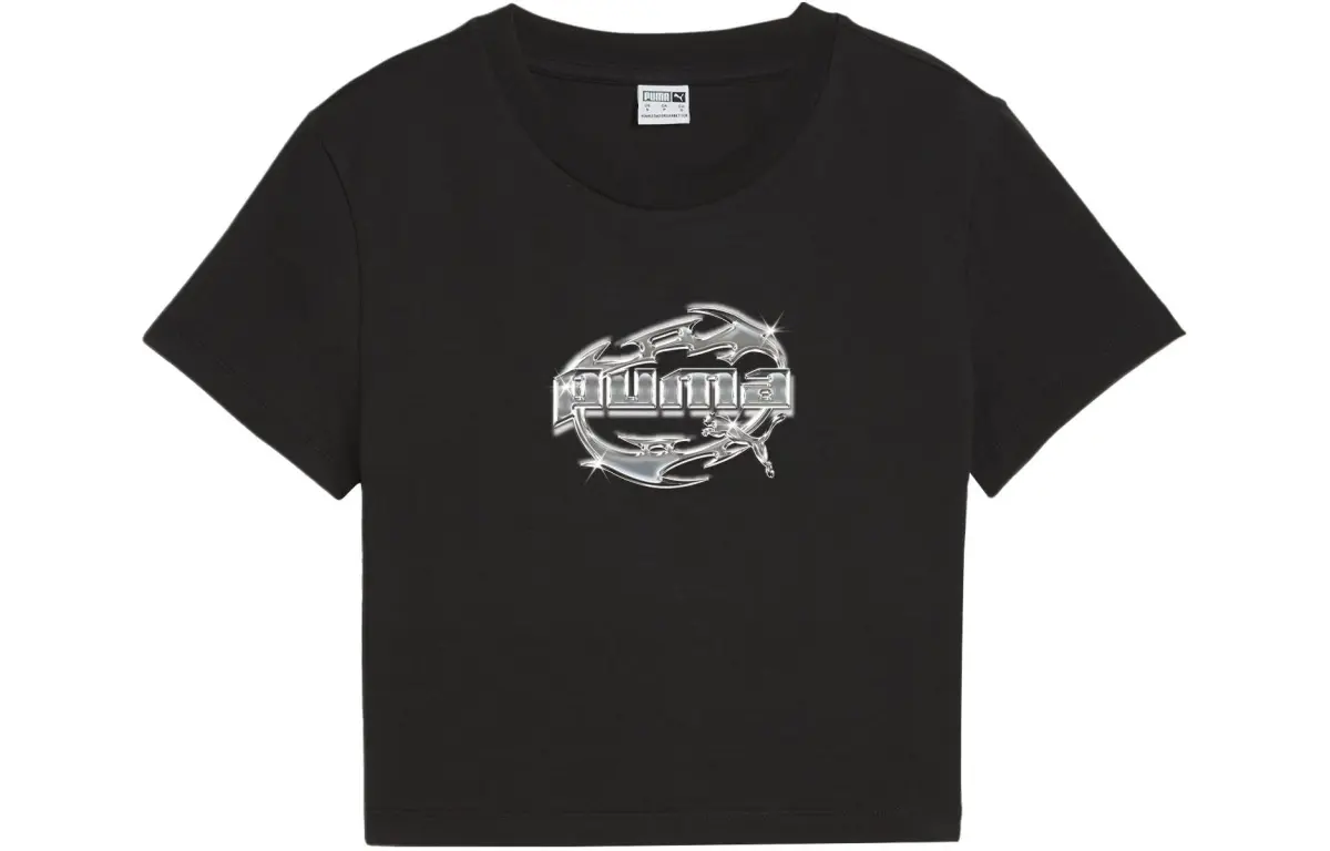 PUMA Regular T Shirt Women's Black