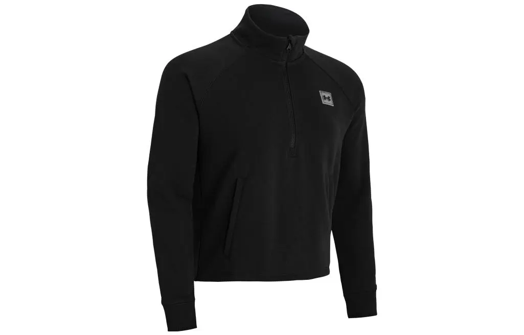 Under Armour Sweatshirts Women's Black Stand Collar Moderate Regular