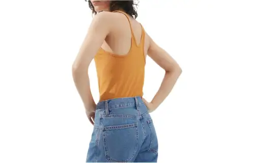 UNIQLO Camisoles Women's Earth Yellow Straight Fit