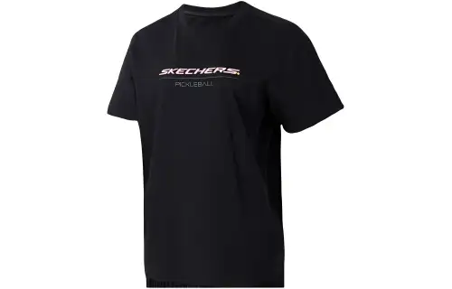 Skechers Quick Dry T Shirts Women's Carbon Black