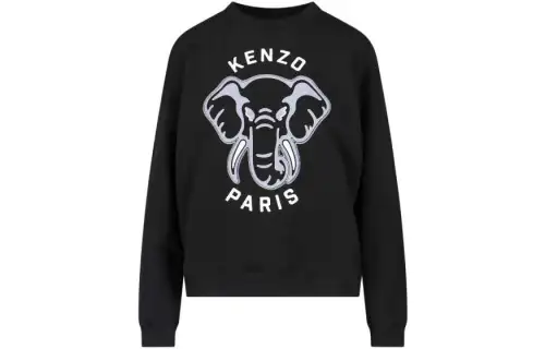 KENZO Varsity Jungle Embroidered Sweatshirt