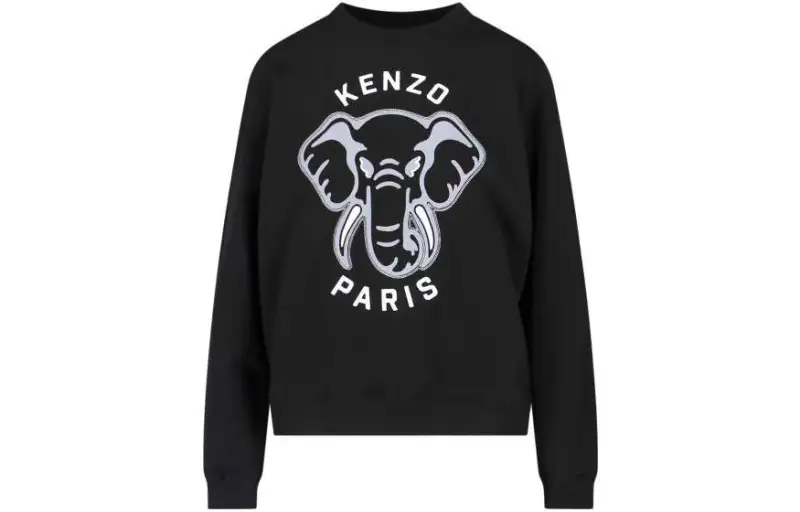KENZO Varsity Jungle Embroidered Sweatshirt