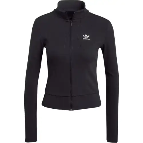 Adidas Originals Essentials Ribbed Full-Zip Track Top