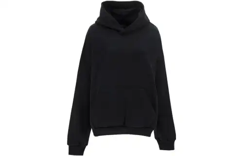 Balenciaga Logo Printed Long Sleeved Hoodie