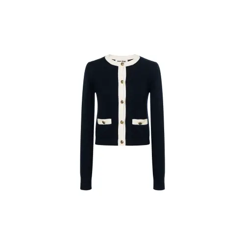 MIU MIU SS23 Knitwear Women's Blue