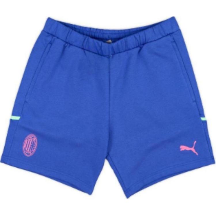 PUMA x AC MILAN , LIANMINGKUAN Soccer Bottom Men’s Blue