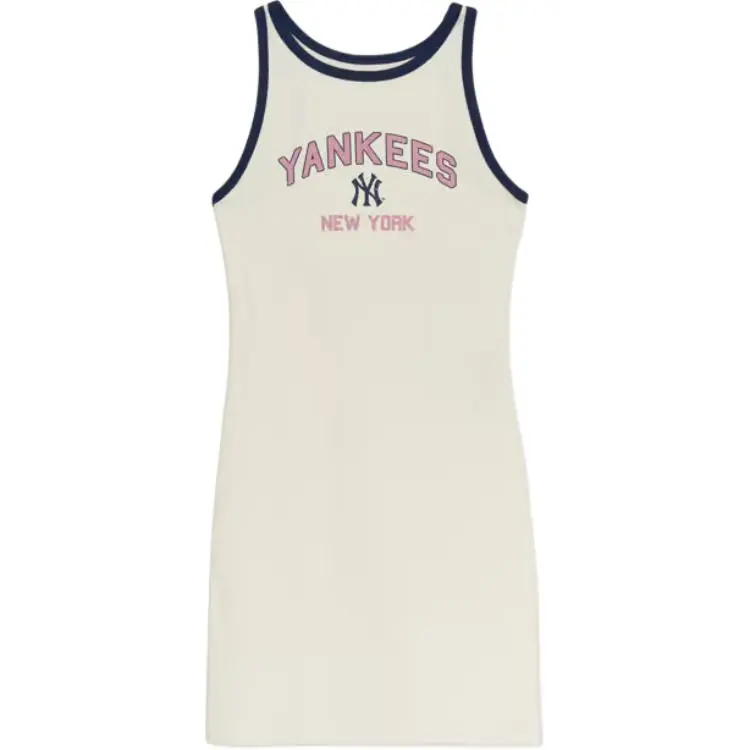 MLB Bodysuits Women's Cream Crew Neck