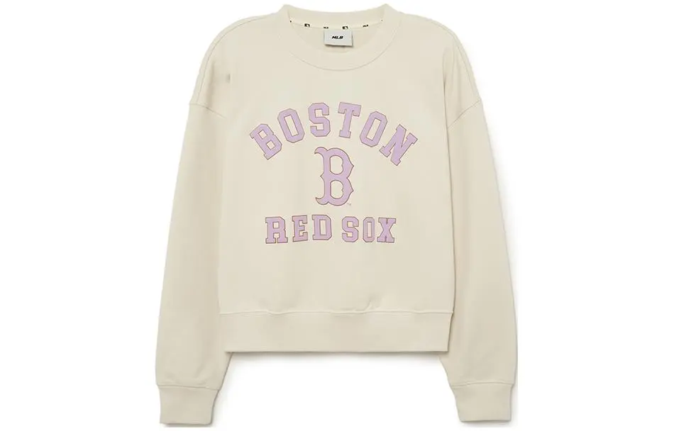 MLB RED SOX Sweatshirts Women's Crew Neck Moderate