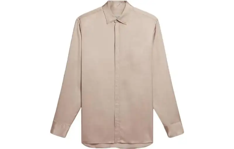 Golden Goose Batilda Boyfriend satin-finish shirt
