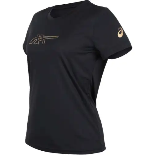 Asics T Shirt Women's Black Gold