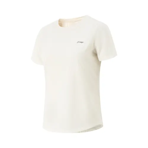 Li Ning Quick Dry Cooling Collection T Shirt Women's Ivory