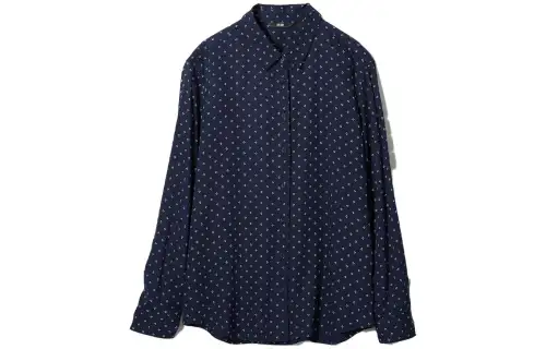 UNIQLO Shirts Women's Navy Blue Moderate
