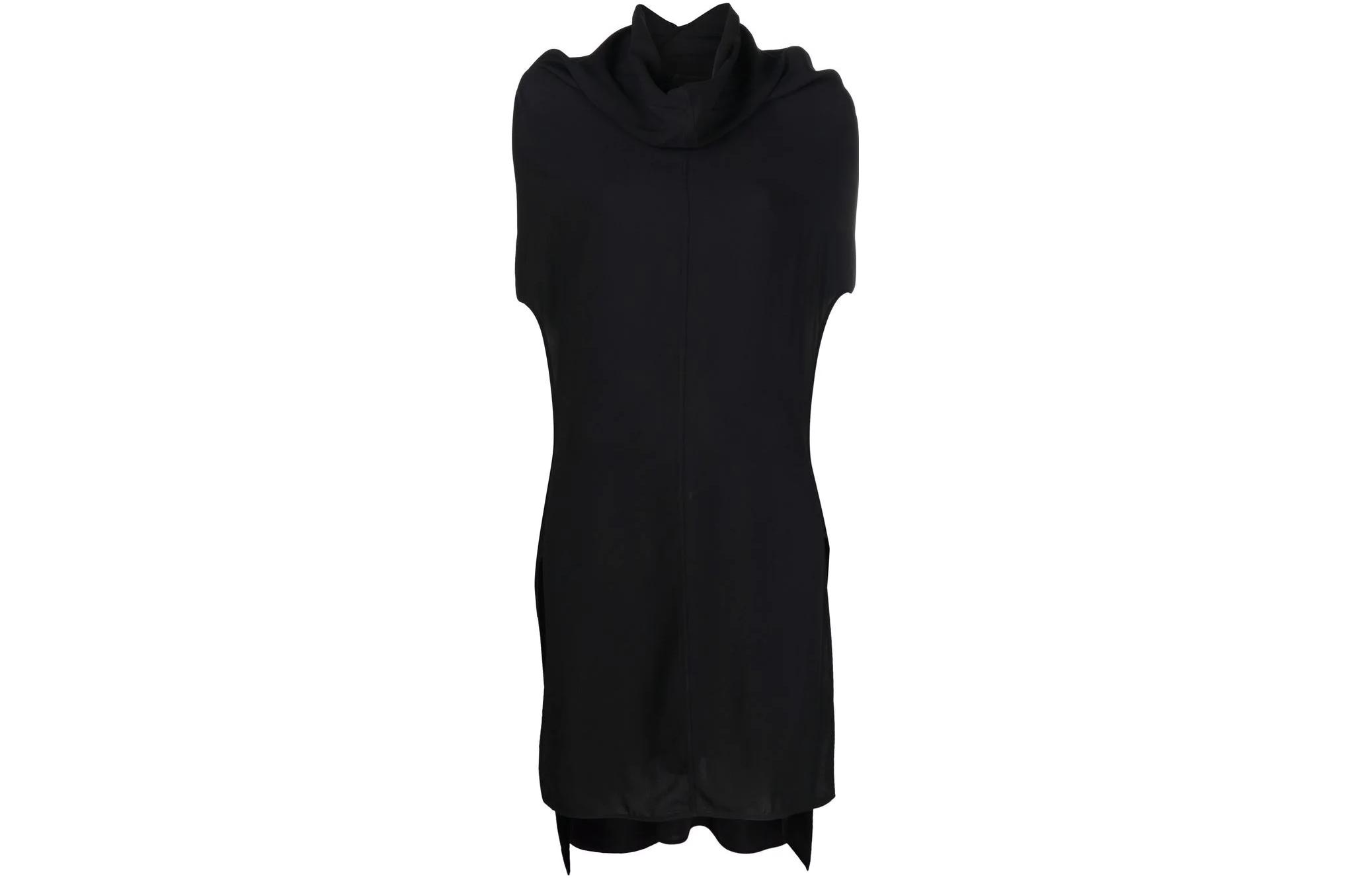 RICK OWENS Sweatshirts Women's Black Stand Collar Moderate Other