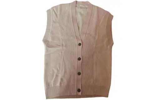 HERMES Cashmere Sweater Women's Pink