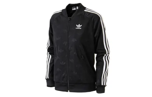 Adidas Originals SST Jackets Women's Black Baseball Collar Moderate