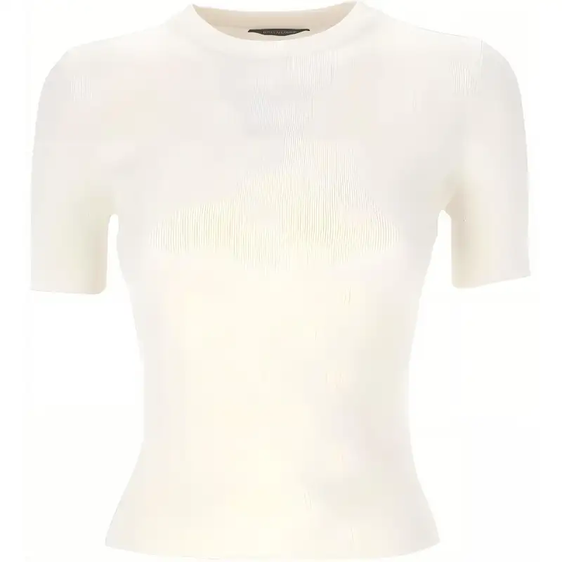 Balenciaga T Shirt Women's Ivory White