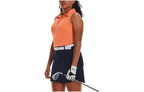 Under Armour Polo Shirts Women's Orange Polo Collar Moderate Other