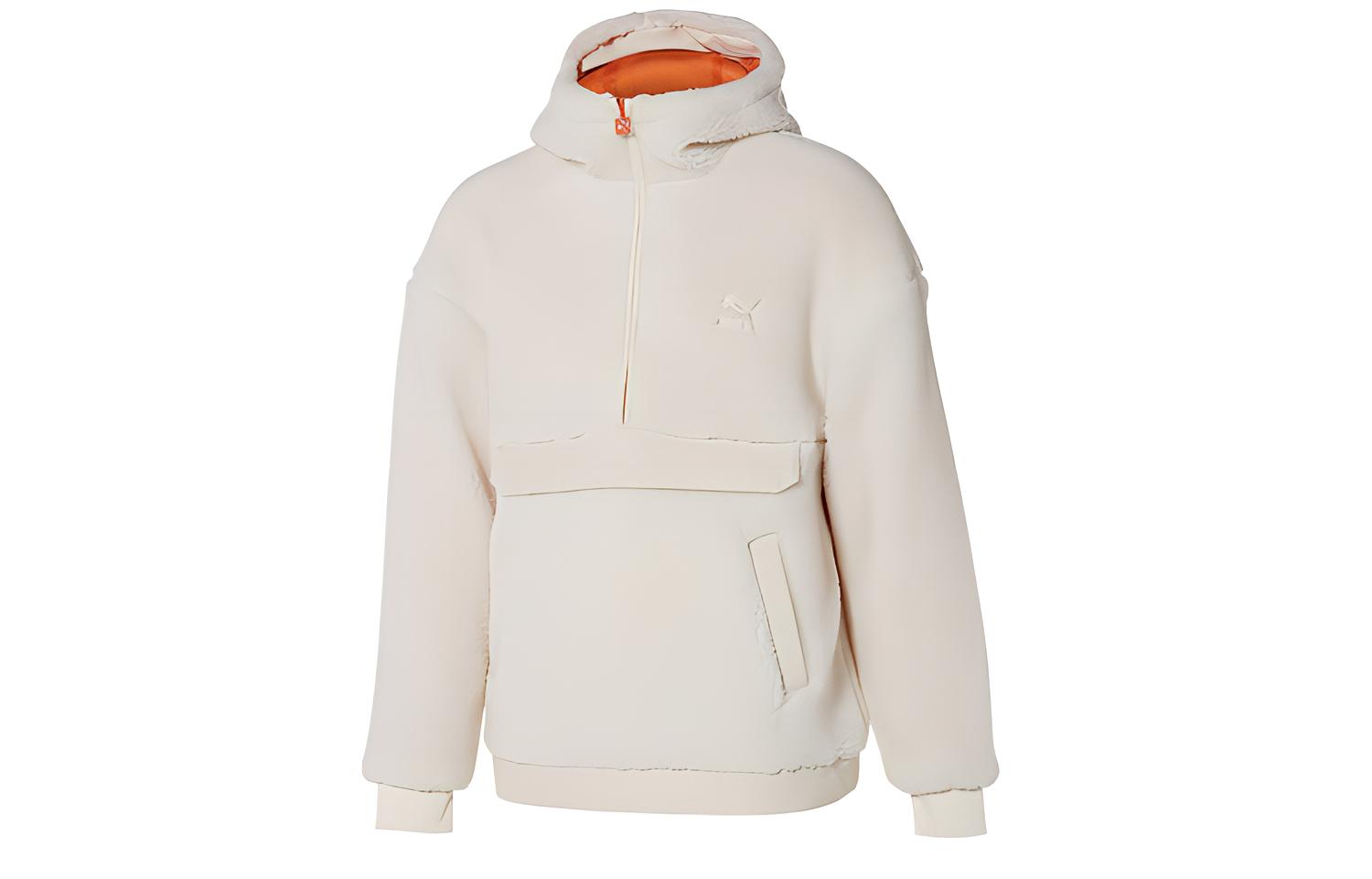Женская куртка PUMA Плюшевая (бежевая)