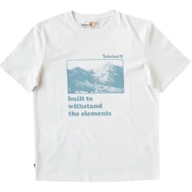 Timberland T Shirt Unisex White
