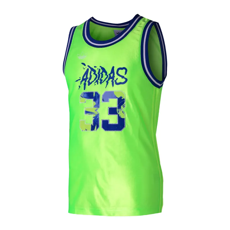 Adidas Originals FSTV TANKTOP Basketball Jersey Men's Green
