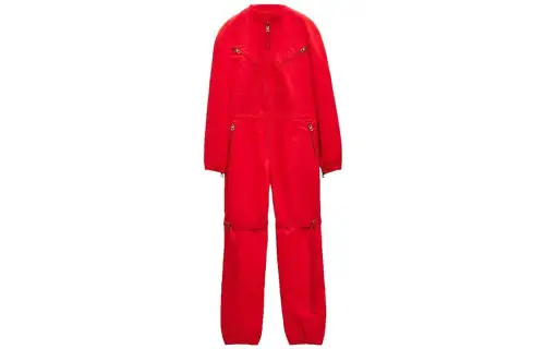 LOEWE Bodysuits Women's Red Crew Neck
