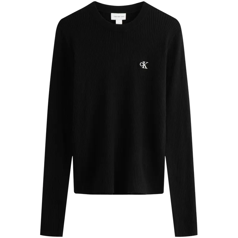 Calvin Klein Knitwear Women's Crew Neck Moderate Nipped-in Waist