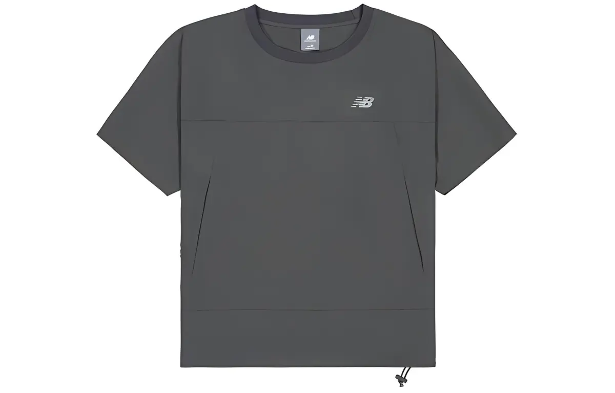 New Balance Drop Shoulder Sleeve T Shirt Women's Gray