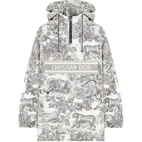 DIOR Quarterly New Products Jackets & Coats Women's Gray White