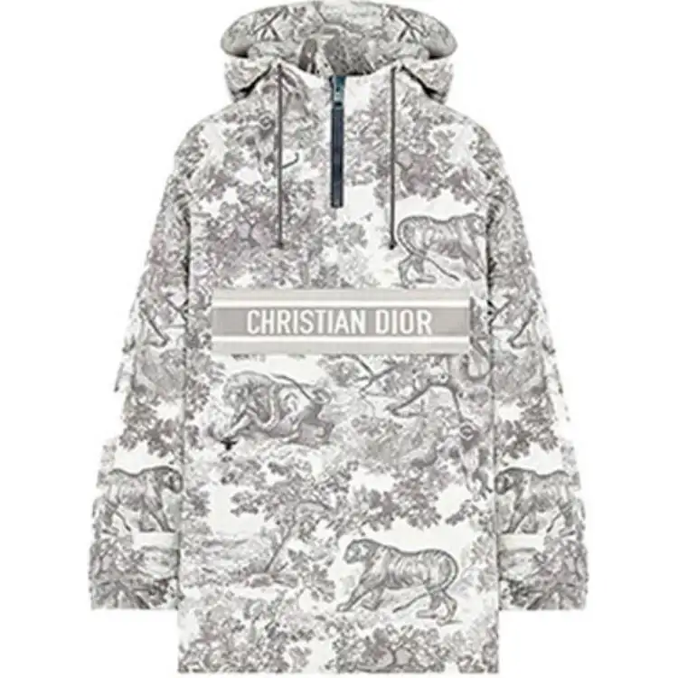 DIOR Quarterly New Products Jackets & Coats Women's Gray White