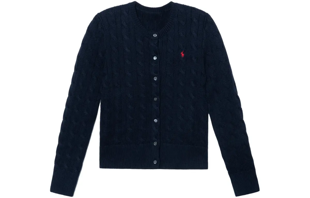Polo Ralph Lauren SS23 Knitwear Slim Fit Women's Blue