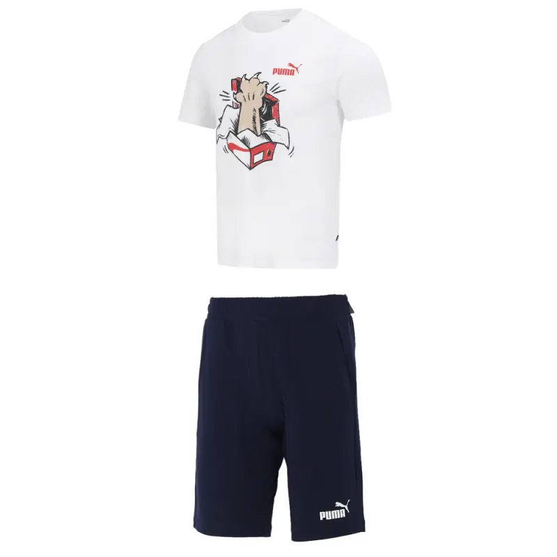 PUMA Casual Sportswear Men's Crew Neck Moderate