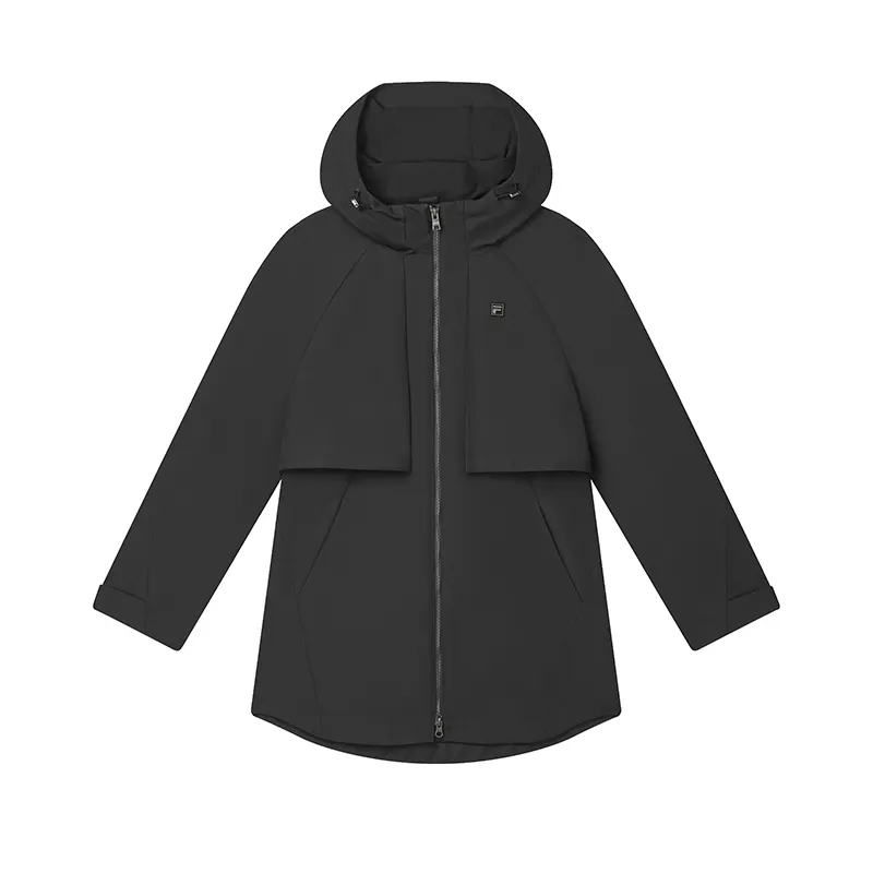 FILA Jackets Women's Jet Black Hooded Moderate Other