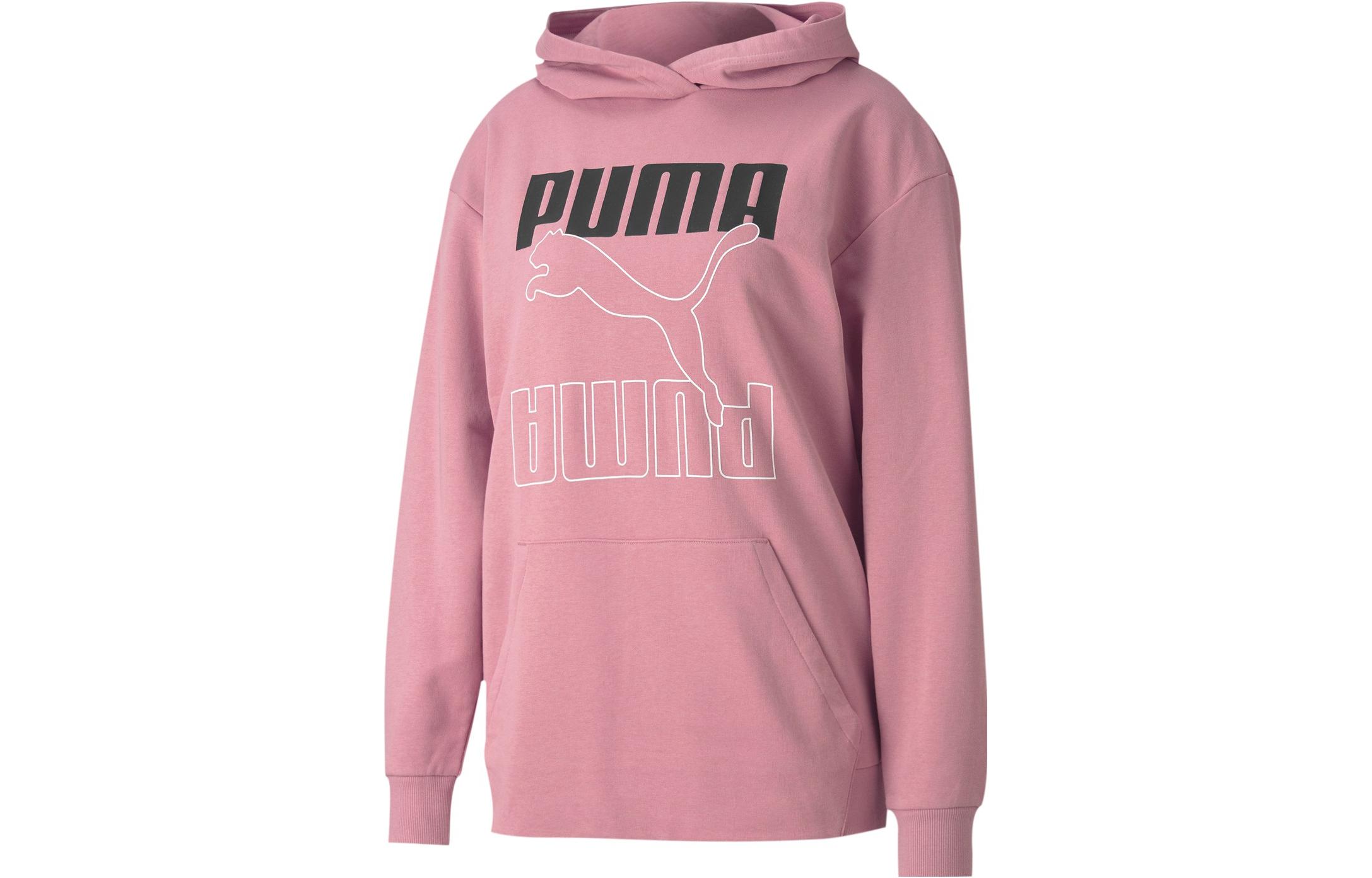 Женское худи PUMA Rebel Logo (пурпурное)