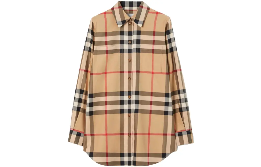 Burberry Vintage Check pattern cotton shirt
