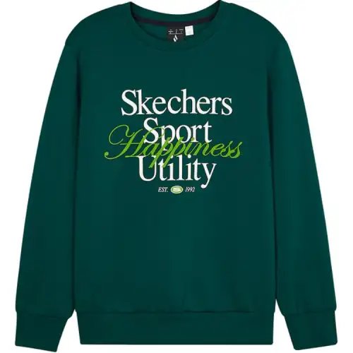 Skechers Athleisure Sweatshirt Women's Garden Green