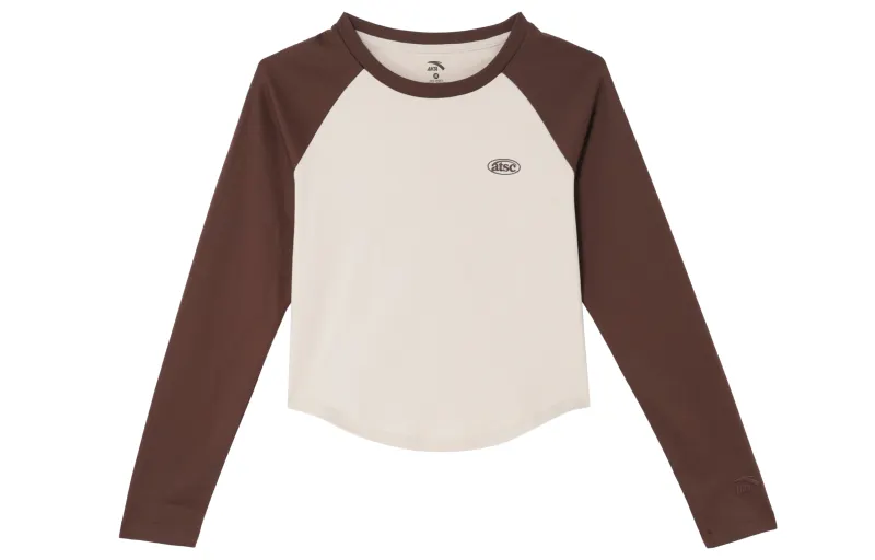 Anta Lifestyle Collection Sports Lifestyle Collection T Shirt Women's Jade Gray/Tea Umber