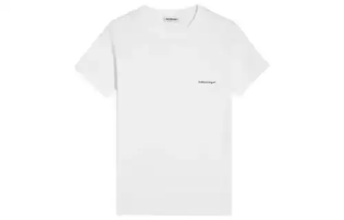 Balenciaga T Shirt, Regular Fit Women's White