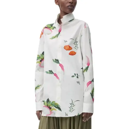 LOEWE Pattern-Printed Button-Up Shirt