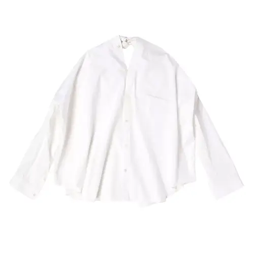 Balenciaga FW22 Shirt Loose Fit Women's White