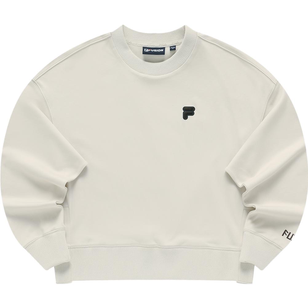 Женский свитшот Fila FUSION WORKWEAR (серо-бежевый)