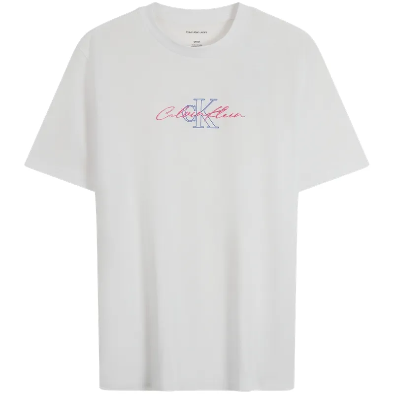 CALVIN KLEIN T Shirt Women's Gift Box Set Included YAA Moon White