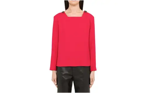 SAINT LAURENT Sweatshirt Women's Red